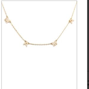 Mama Chain Gold Tone Necklace